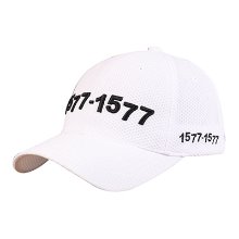 1577엠보-모던캡(흰색/검정)